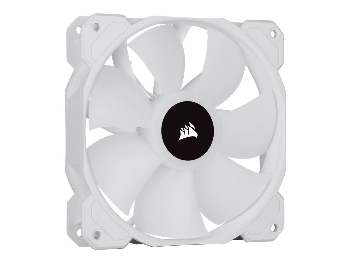 Corsair | 120mm White PWM Fan, Triple Pack with Lighting Node CORE | iCUE SP120 RGB ELITE Performance | Case Fan - Image 5