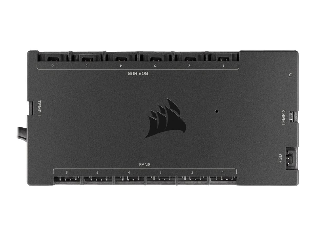 Corsair | iCUE COMMANDER CORE XT Smart RGB Lighting and Fan Speed Controller | Black - Image 3