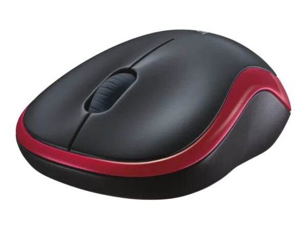 Logitech | Mouse | M185 | Wireless | Red - Image 2