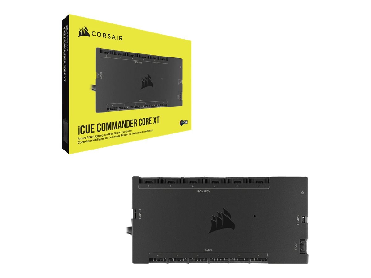 Corsair | iCUE COMMANDER CORE XT Smart RGB Lighting and Fan Speed Controller | Black - Image 7