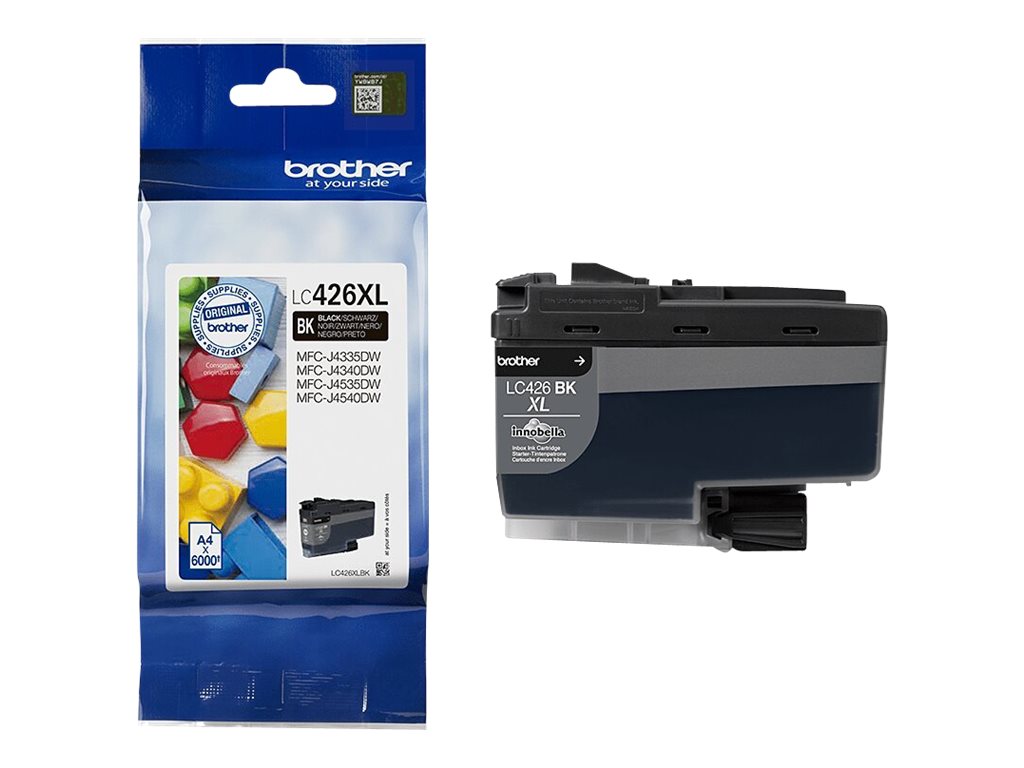 Brother LC426XLBK Genuine Ink Cartridge Black | Brother Brother | LC426XLBK | Brother LC426XLBK - High Yield - black - original - ink cartridge | Ink cartridge | Black - Image 5