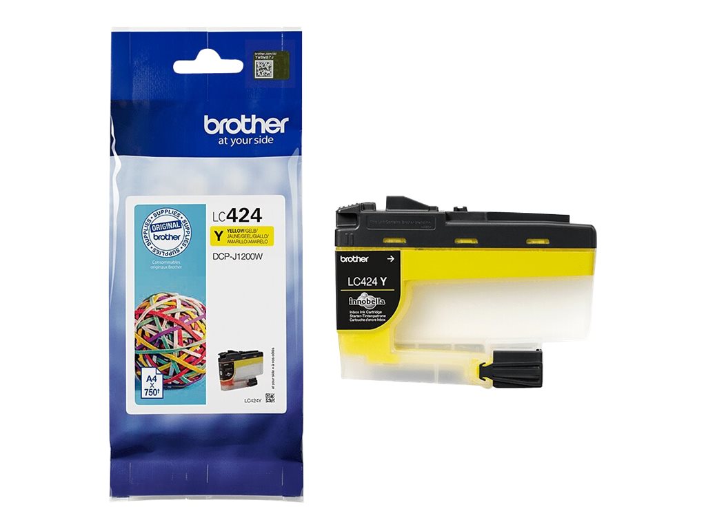 Brother LC-424Y | Ink Cartridge | Yellow - Image 5