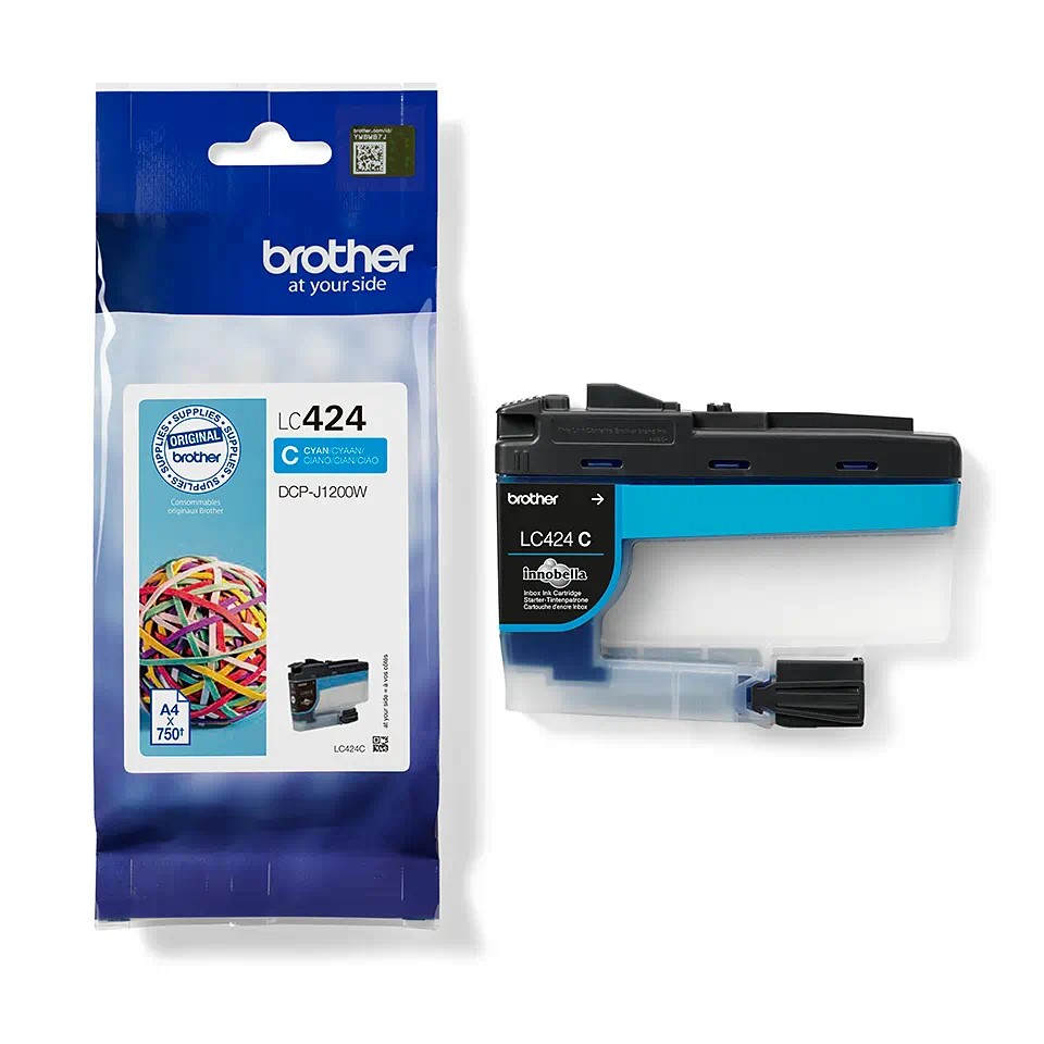 Brother LC424C | Ink Cartridge | Cyan - Image 2