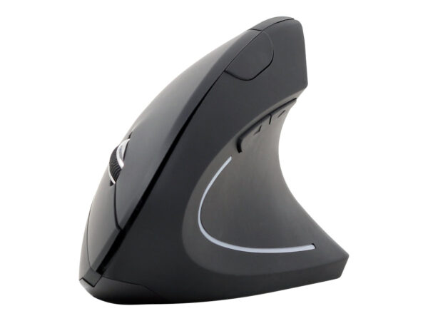 Gembird | MUSW-ERGO-01 | 2.4GHz Wireless Optical Mouse | Optical Mouse | USB | Black - Image 4
