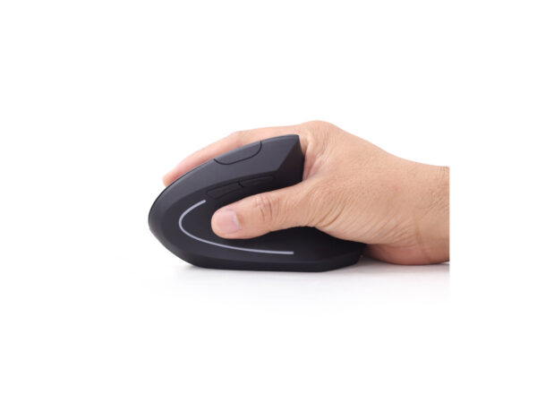 Gembird | MUSW-ERGO-01 | 2.4GHz Wireless Optical Mouse | Optical Mouse | USB | Black - Image 12