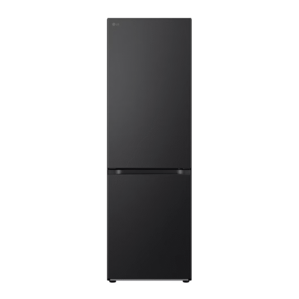 LG | Refrigerator | GBV7280CEV | Energy efficiency class C | Free standing | Combi | Height 203 cm | No Frost system | Fridge net capacity 277 L | Freezer net capacity 110 L | Display | 35 dB | Black