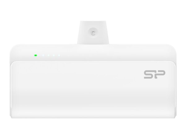 Silicon Power Power Bank | QD50 | 5000 mAh | USB-C | White - Image 3