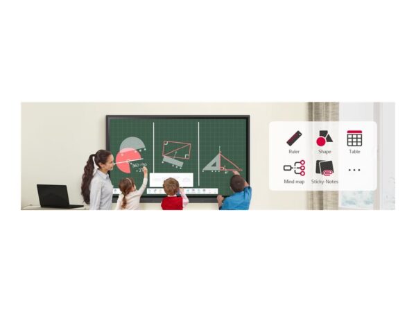 LG 86TR3DK-B | 86 " | 390 cd/m² | Landscape | 16/7 | Android | Wi-Fi | 8 ms | 178 ° | 178 ° - Image 15