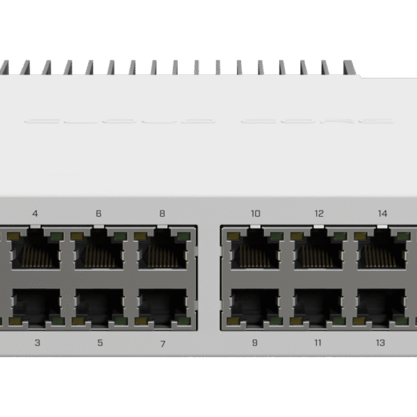 Mikrotik CCR2004-16G-2S+PC | Ethernet Router | CCR2004-16G-2S+PC | 10/100/1000 Mbit/s | Mesh Support No | MU-MiMO No | No mobile broadband
