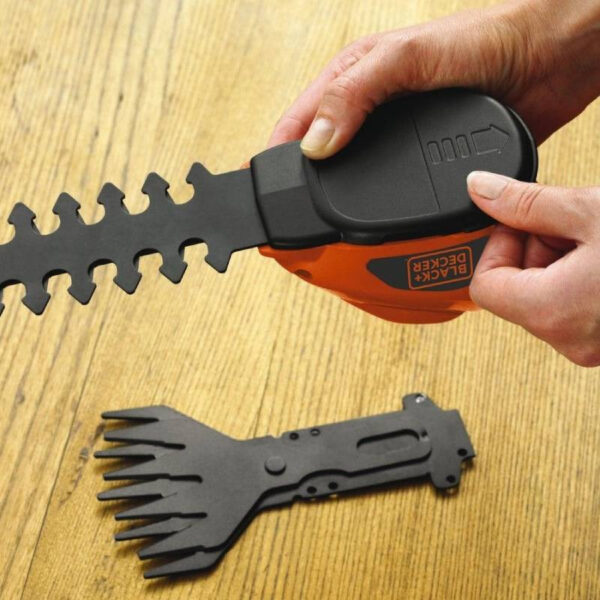 BLACK & DECKER | Hedge and grass trimmer GSL700KIT-QW, 7 V, 1.2 Ah - Image 8