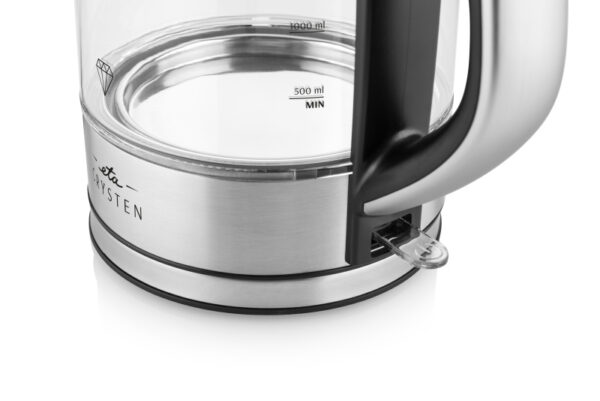 ETA Kettle | ETA415490000 Crysten | Electric | 2100 W | 1.7 L | Glass | 360° rotational base | Glass - Image 4