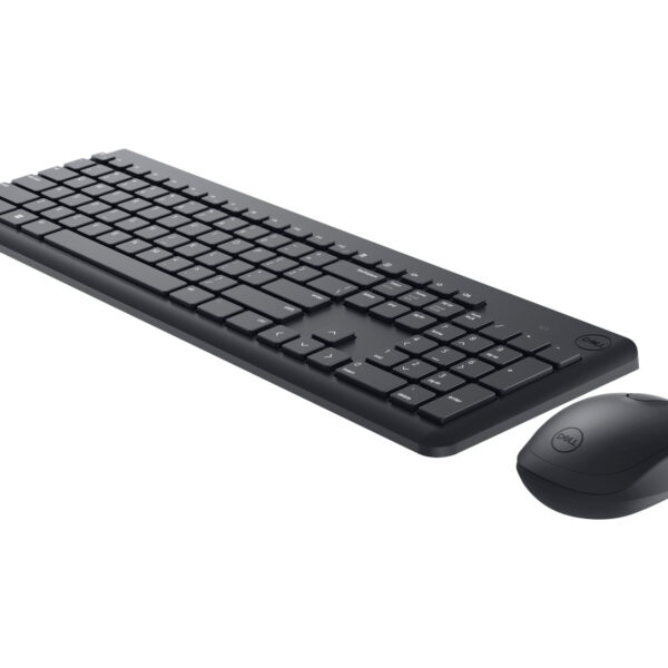 Dell Keyboard and Mouse | KM3322W | Keyboard and Mouse Set | Wireless | Batteries included | Ukrainian | Black | Wireless connection