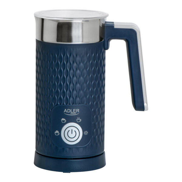 Adler AD 4494 d Milk frother, Frothing and heating, Dark Blue | Adler