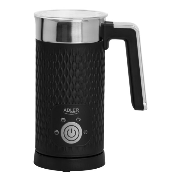 Adler AD 4494 d Milk frother, Frothing and heating, Black | Adler