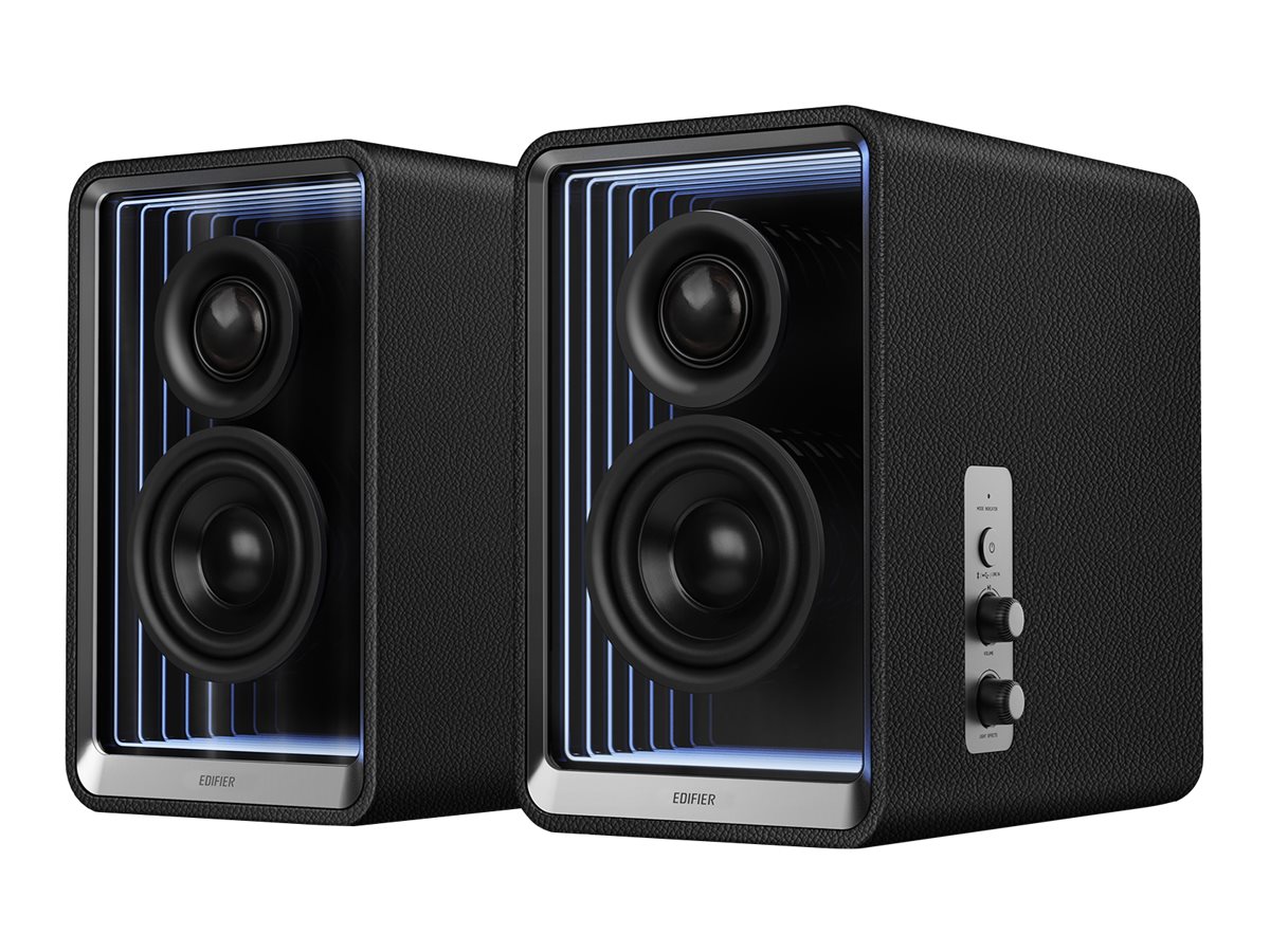 Edifier | Desktop Active Monitor with GaN Charger | QR65 | 70 W | Bluetooth | Black | ≥ 85 dB | Wireless connection