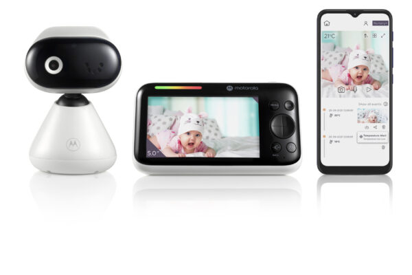 Motorola 5.0" Wi-Fi Video Baby Monitor | PIP1500 Connect - Image 2