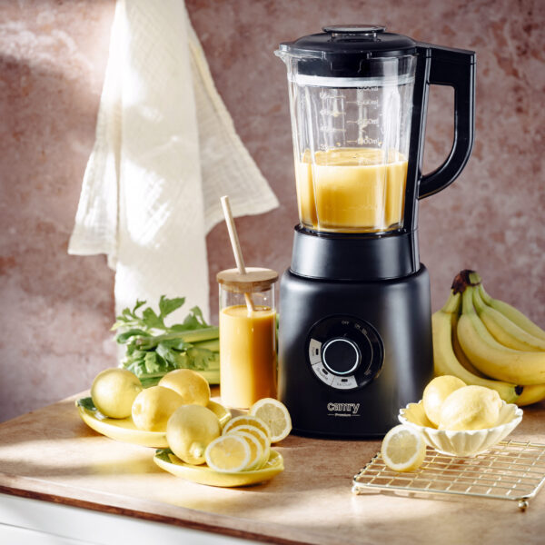 Camry | Blender | CR 4089 | Tabletop | 2000 W | Jar material Glass | Jar capacity 1.7 L | Ice crushing | Black - Image 12