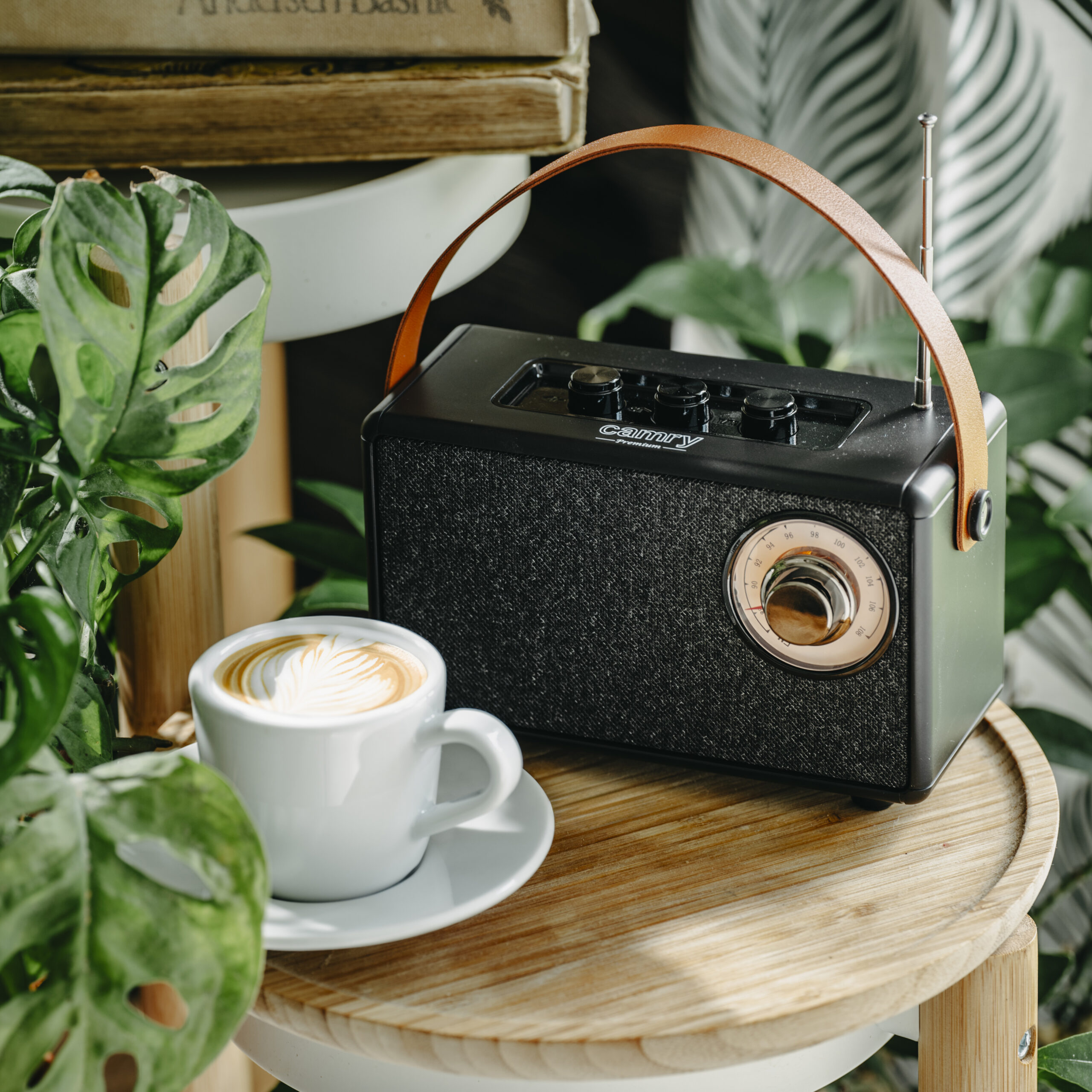 Camry | Speaker with radio | CR 1902 B | Black | Wireless connection - Image 9