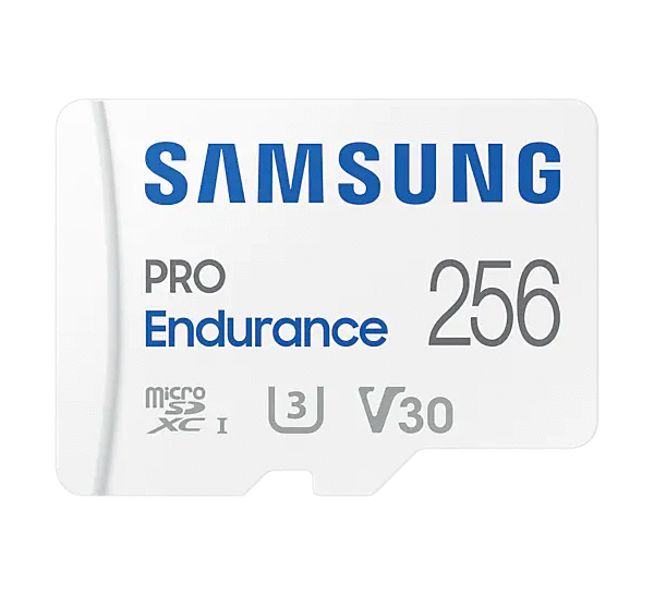 Samsung | PRO Endurance | MB-MJ256KA/EU | 256 GB | MicroSD Memory Card | Flash memory class U3, V30, Class 10 | SD adapter