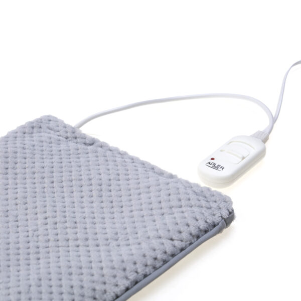 Adler | Electric Blanket heating - pad | AD 7415 | Number of heating levels 2 | Number of persons 1 | Washable | Remote control | 80 W | Grey - Image 4