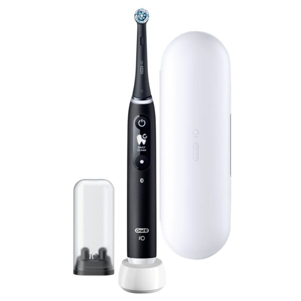Oral-B | Electric Toothbrush | iO6 Series | Rechargeable | For adults | Number of brush heads included 1 | Number of teeth brushing modes 5 | Black Onyx