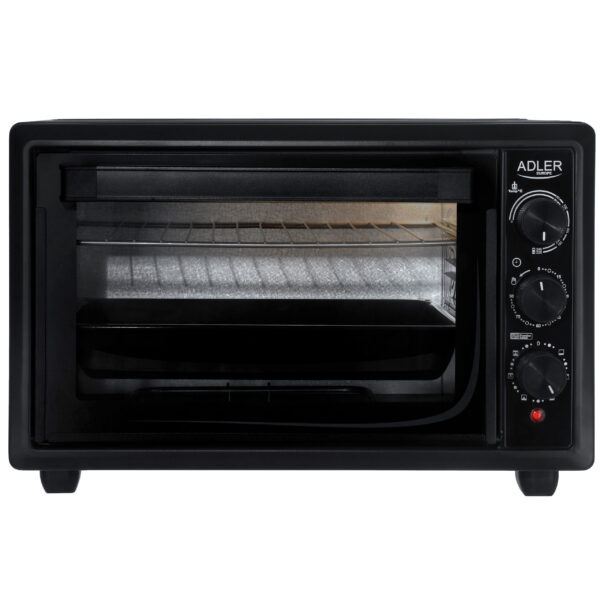 Adler | Electric Oven | AD 6023 | 26 L | 1500 W | Black - Image 3