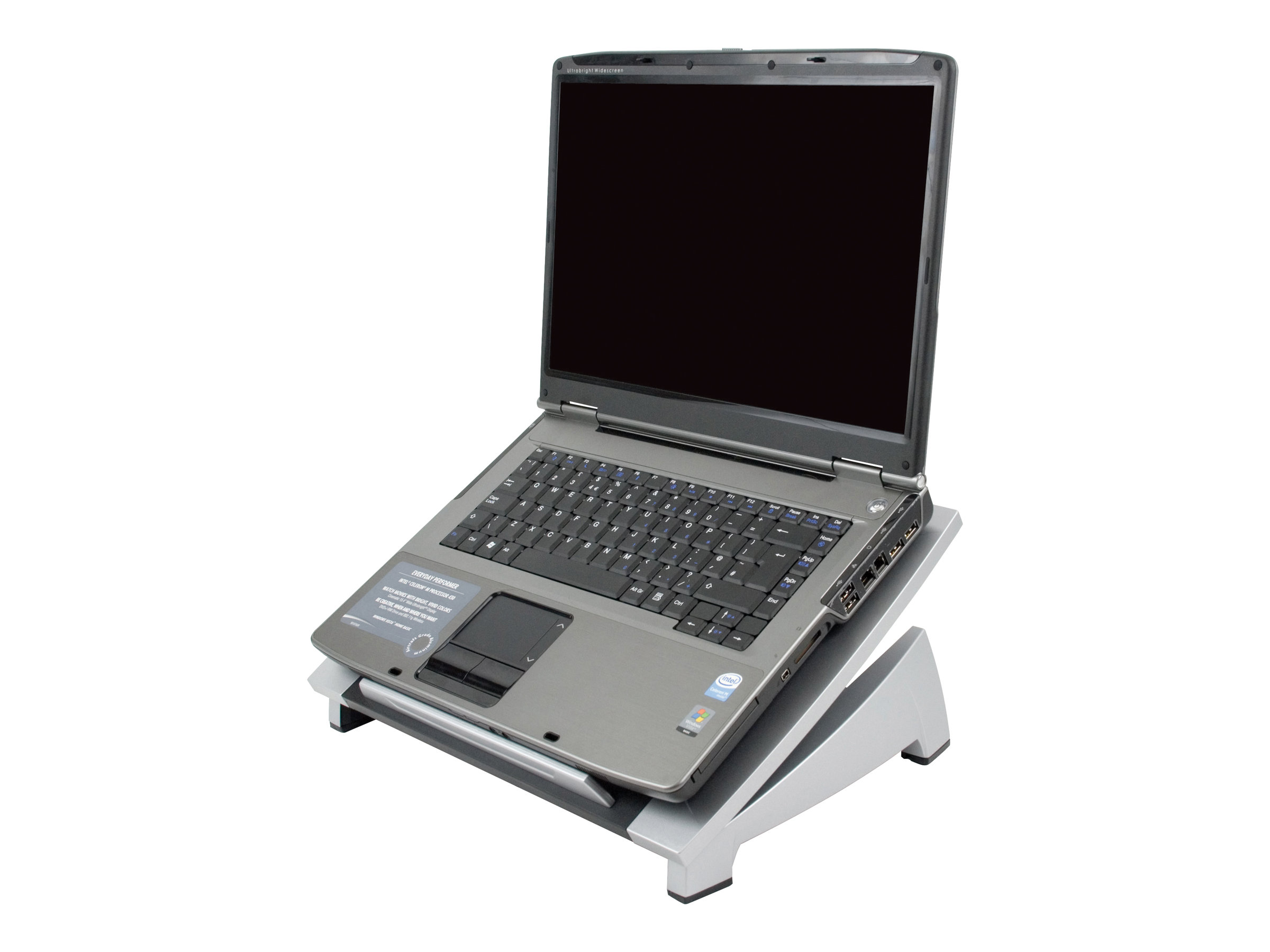 Fellowes | Office Suites Laptop Stand | Black/Silver