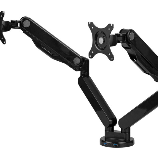 Fellowes | Platinum Series Dual Horizontal Monitor Arm | 8042501 | Black