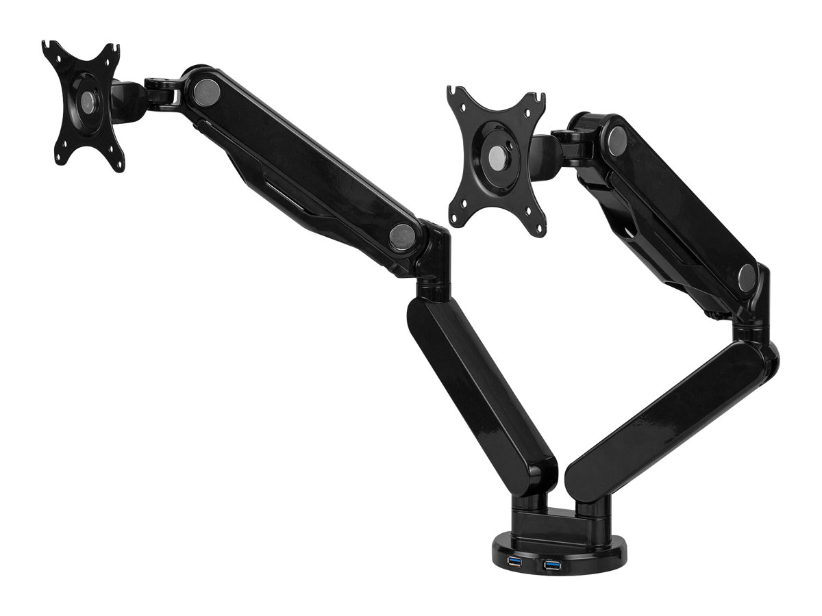 Fellowes | Platinum Series Dual Horizontal Monitor Arm | 8042501 | Black