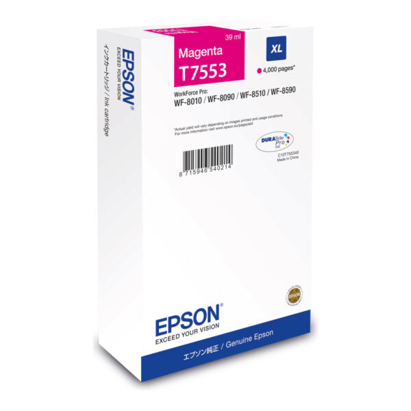 Epson WF-8XXX Series | XL Ink Cartridge | Magenta