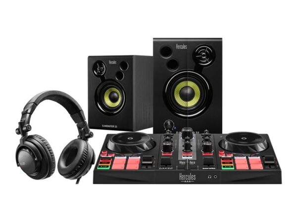Hercules | DJ Learning Kit MK2 | Speakers | USB connectivity