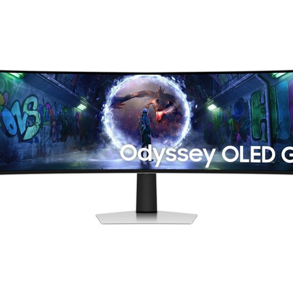 Samsung | LS49DG934SUXEN Odyssey G9 G93SD | 49 " | OLED | DQHD | 32:9 | 240 Hz | 0.03 ms | 5120 x 1440 pixels | 250 cd/m² | HDMI ports quantity 1 | Silver