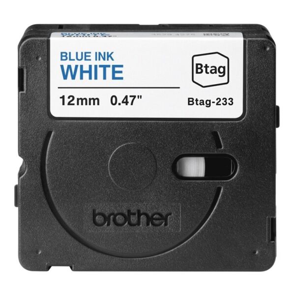 Brother BTAG-233 | Blue on White | Btag