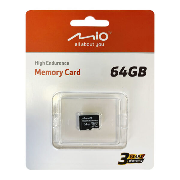 Mio High Endurance | 64 GB | MicroSD | Flash memory class UHS-I - Image 4