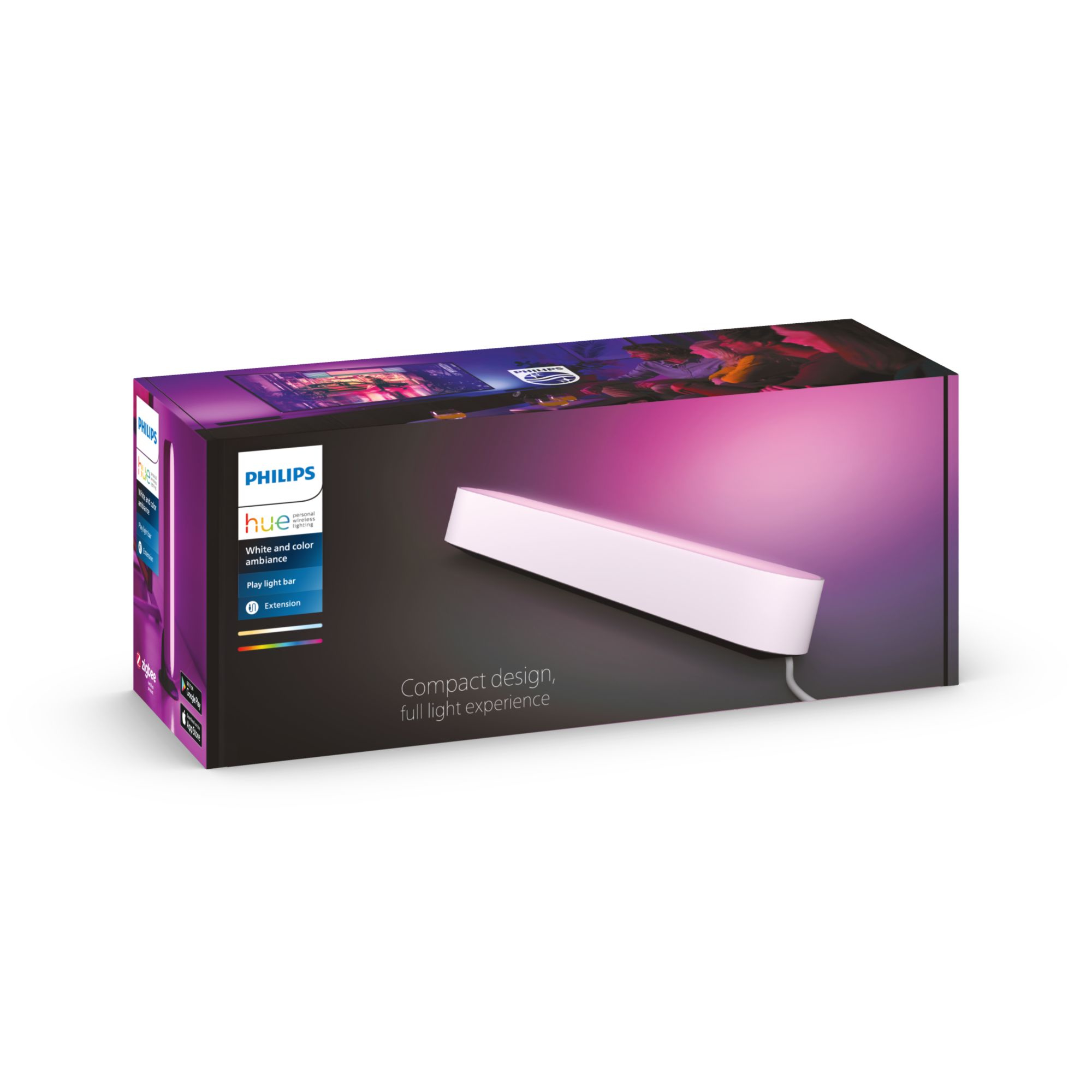 Philips Hue Play WCA Lightbar Extension, White | 42 W | 2000-6500 Hue White Colour Ambiance - Image 15