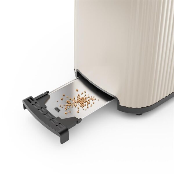 Princess Wave Toaster | 142337 | Power 930 W | Number of slots 2 | Housing material Plastic | Beige - Image 4