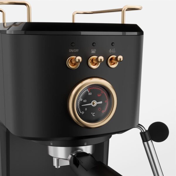 Princess Espresso Machine | 249417 | Pump pressure 20 bar | Manual | 1100 W | Black - Image 3
