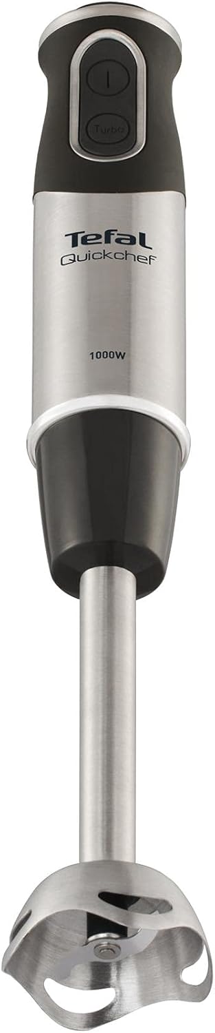 TEFAL | Blender | Quickchef 2-in-1 HB659838 | Hand Blender | 1000 W | Number of speeds 20 | Turbo mode | Chopper | Stainless steel - Image 2
