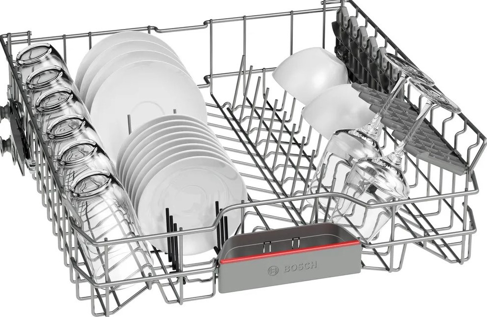 Dishwasher | SMV4EMX71S | Built-in | Width 60 cm | Number of place settings 14 | Number of programs 6 | Energy efficiency class B | Display | AquaStop function | White - Image 6