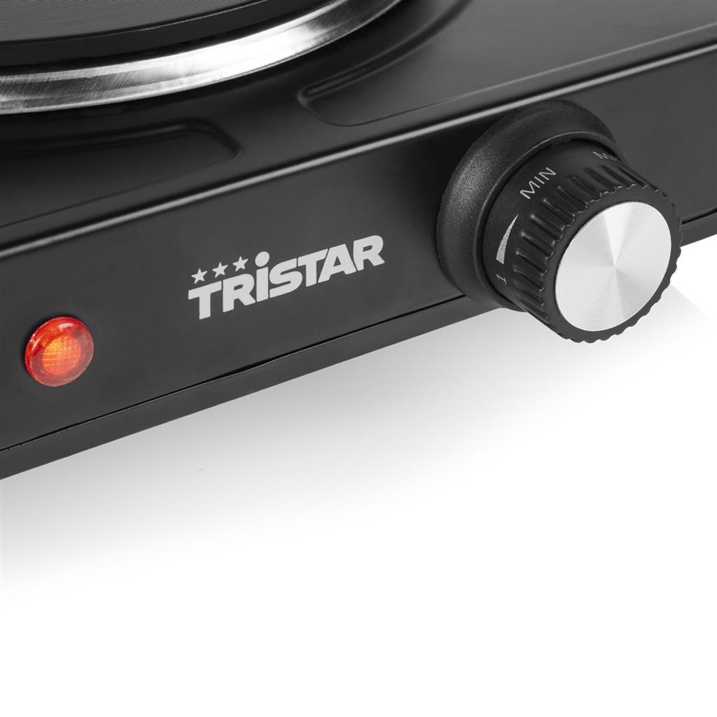 Tristar Table hob | KP-6151 | Number of burners/cooking zones 1 | Black | Electric - Image 3