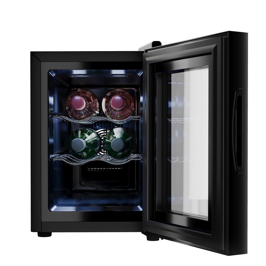 Tristar | Grand Saigneé Beverage Cooler | WR-7506 | Energy efficiency class E | Free standing | Bottles capacity 6 | Black - Image 3