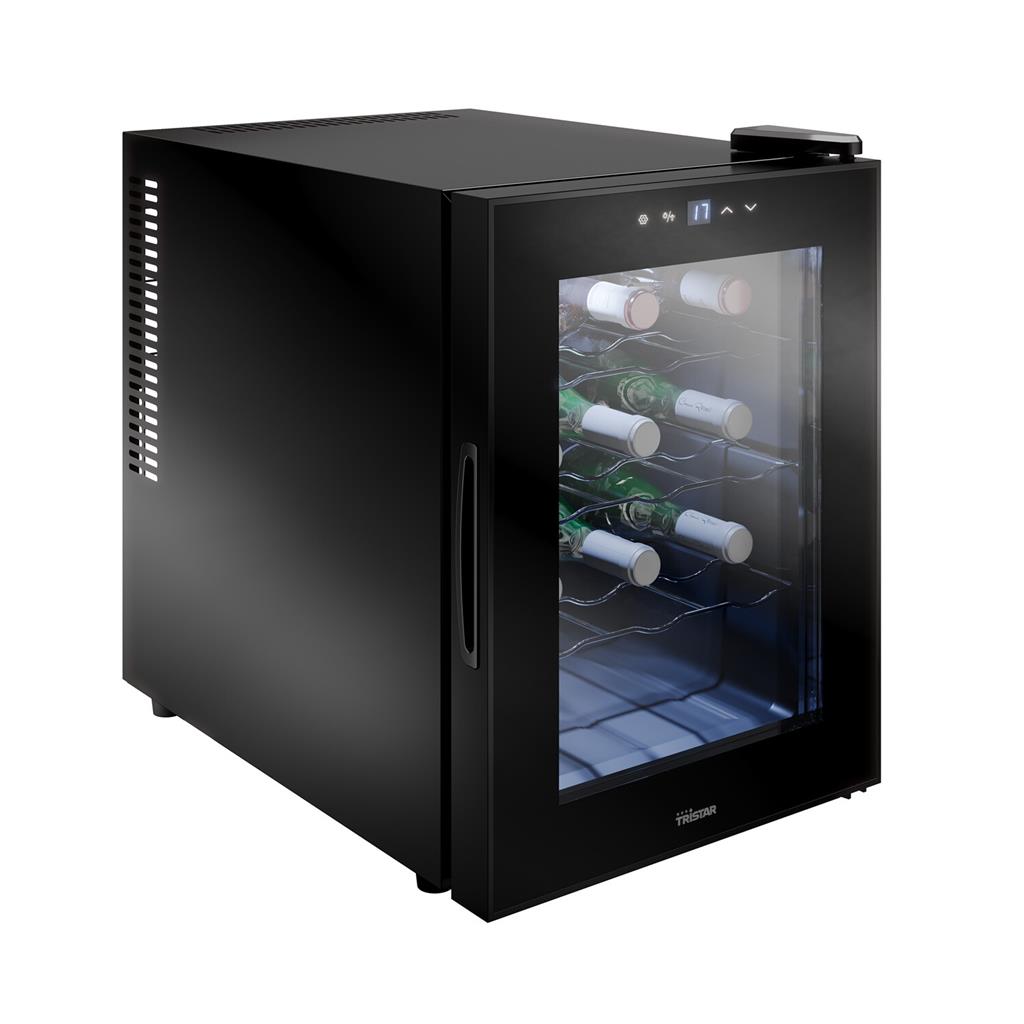 Tristar | Grand Saigneé Beverage Cooler | WR-7511 | Energy efficiency class F | Free standing | Bottles capacity 12 | Black - Image 3