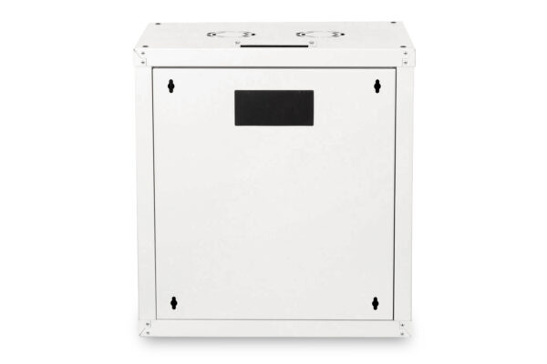 Digitus | Wall Mounting Cabinet | DN-19 12-U | Grey | IP protection class: IP20; Front door: Glass door, single opening; Cabinet type: Wall mounting cabinet; Equipment mounting depth min.-max.: 305-370 mm; Load capacity: 100 kg - Image 2