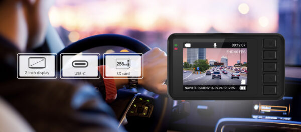 Navitel Video recorder | R260 NV | Full HD 1920х1080 | Maps included - Image 19