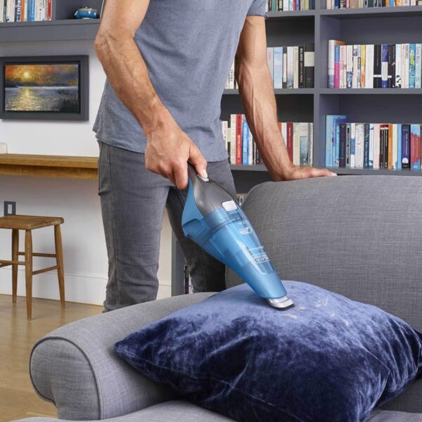 BLACK & DECKER | Vacuum Cleaner | WDC215WA-QW | Cordless operating | Handstick | 7.2 V | Operating time (max) 10 min | Blue - Image 8
