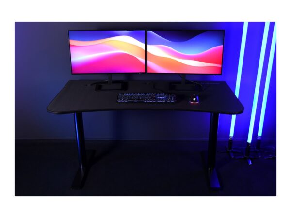 Arozzi Gaming Desk | Arena Medium | Pure Black - Image 7