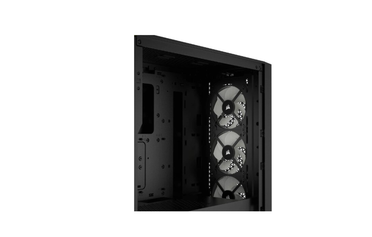 Corsair | RGB Tempered Glass PC Case | 3000D | Black | Mid-Tower | Power supply included No | ATX - Image 2