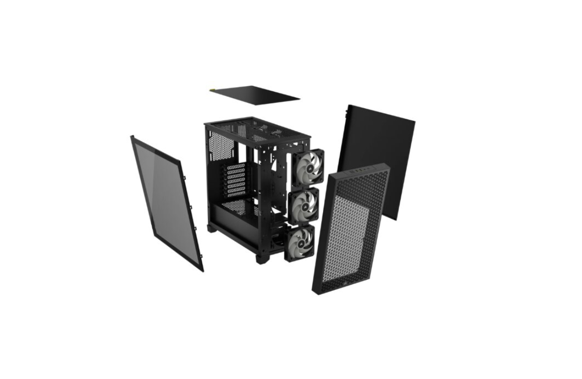 Corsair | RGB Tempered Glass PC Case | 3000D | Black | Mid-Tower | Power supply included No | ATX - Image 4
