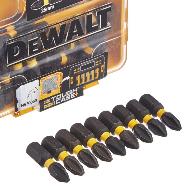 DEWALT DT70555T-QZ Extreme FLEXTORQ 25pc Set PH2 25mm in Small Bulk Storage Case - Image 3