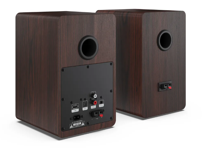Sharp CP-SS30 Bookshelf Speakers, Brown | Sharp | Speakers | CP-SS30(BR) Bookshelf | 60 W | Bluetooth | Brown | Wireless connection - Image 10